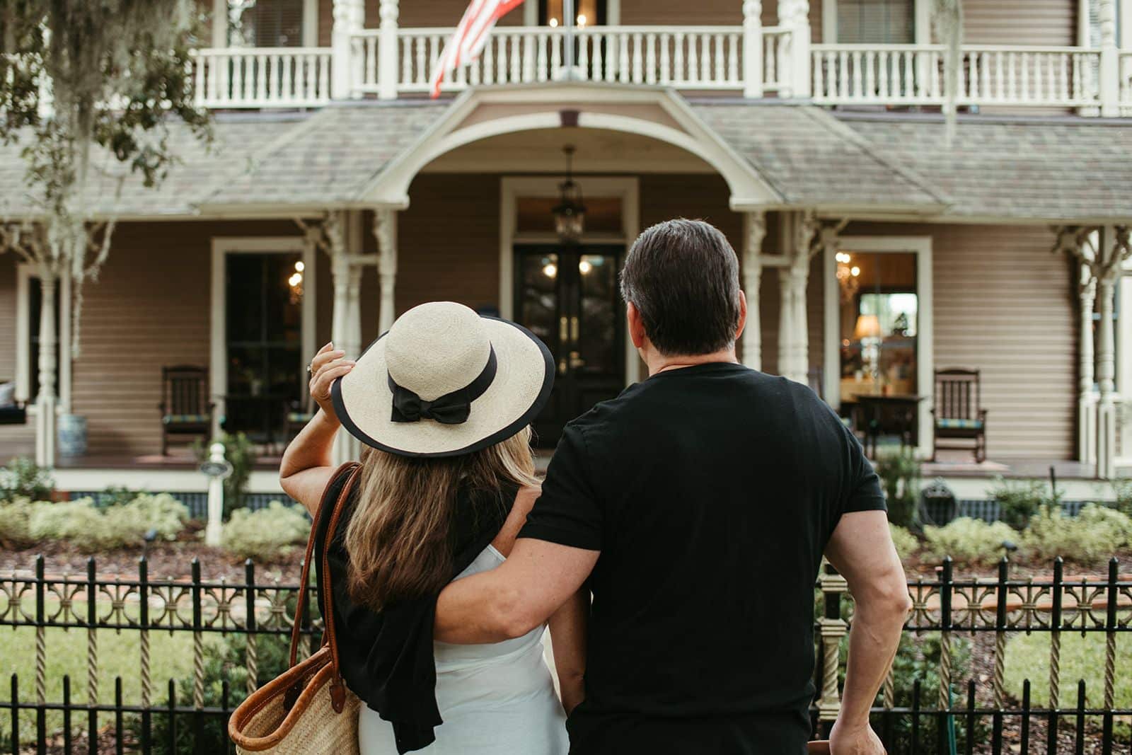 Couple at The Williams House