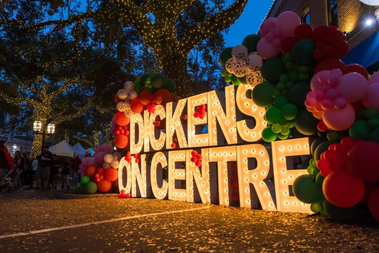 Dickens on Centre Sign